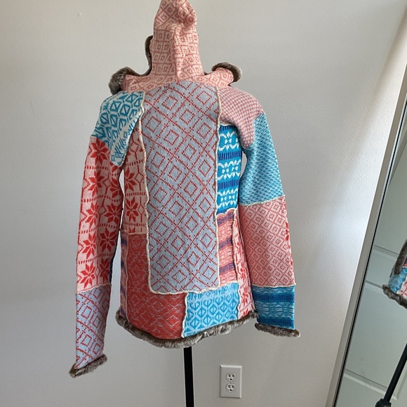 Free People Multicolor Patchwork Sweater - Picture 3 of 5